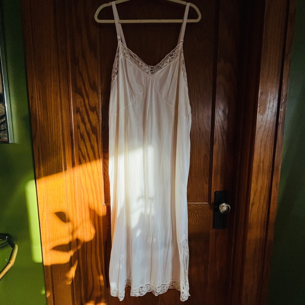 Vintage Lane Bryant All Nylon Slip Dress Nightgown